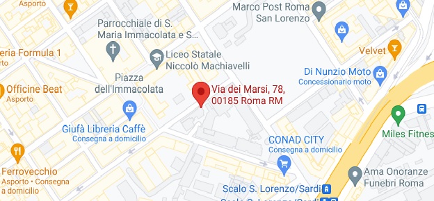 Via dei Marsi 78, 00185, Roma