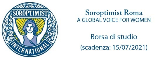 Borsa di studio della Fondazione Soroptimist - Club di Roma
