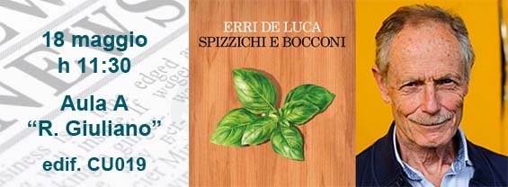 Presentazione del libro "Spizzichi e Bocconi", di Erri De Luca