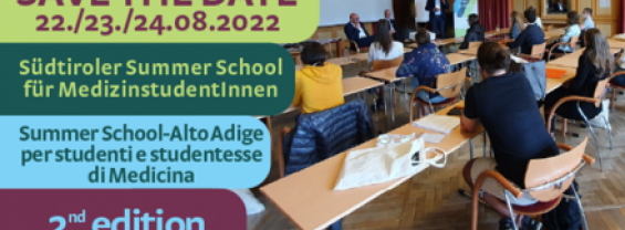 Summer School-Alto Adige per studenti e studentesse di Medicina