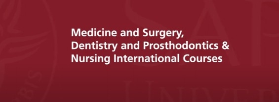 Video di presentazione corsi di laurea in inglese di area medica: Medicine and Surgery, Dentistry and Dental Prosthodontics e Nursing