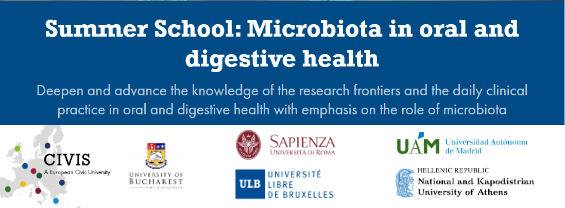 Summer School: Microbiota in oral and digestive health