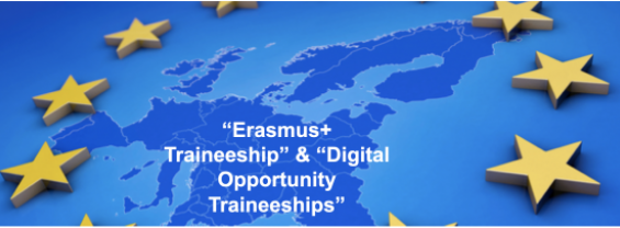 “Erasmus+ Traineeship” and “Digital Opportunity Traineeships” Call - “Erasmus+ Programme” for 350 Three-month Mobility Grants