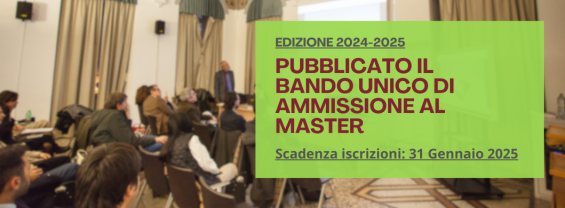 pubblicato bando di ammissione master green bim 2024 2025