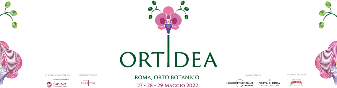 Ortidea 2022 - 27 e 28 maggio Muso Orto Botanico di Roma