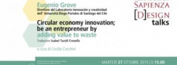 Lecture Circular economy innovation: be an entrepreneur by adding value to waste