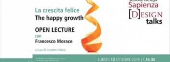 Lecture LA CRESCITA FELICE – THE HAPPY GROWTH.