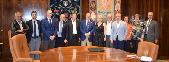 Firma del contratto di aggregazione DTC Lazio