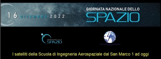Open Day dalle ore 10:00 per la 2^ Giornata dello Spazio. I satelliti della Scuola di Ingegneria Aerospaziale  dal San Marco 1 ad oggi