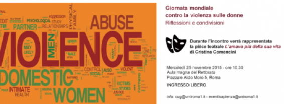 Giornata mondiale contro la violenza sulla donne